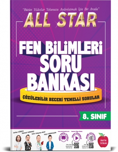 8.SINIF ALL STAR FEN BİLİMLERİ SORU BANKASI